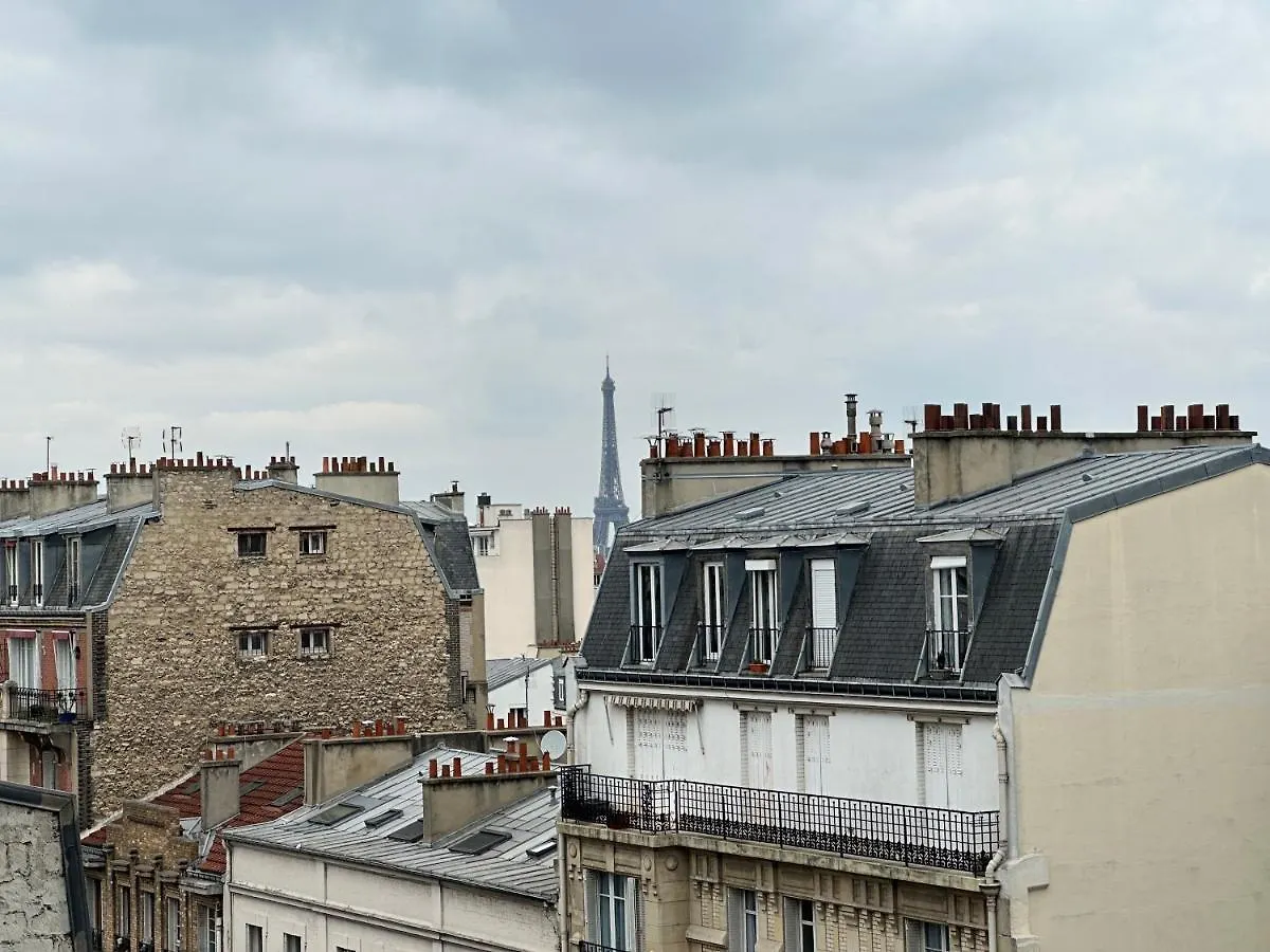 Apartament Montparnasse Alesia Paryż