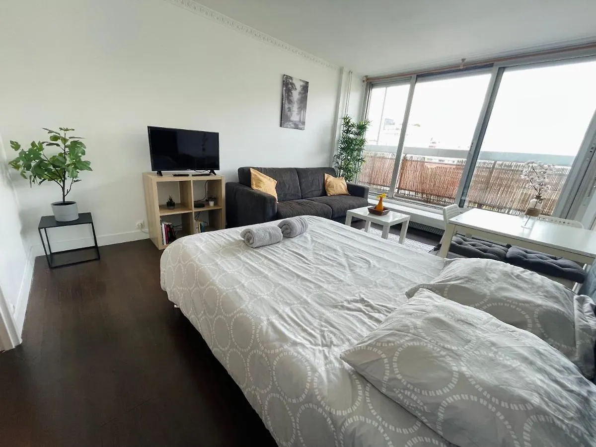 Apartament Montparnasse Alesia Paryż
